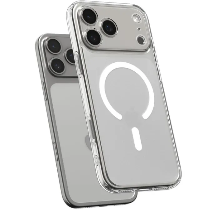 ETUI SPIGEN IPHONE 17 PRO ULTRA HYBRID MAG MAGSAFE FROST WHITE