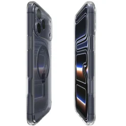 ETUI SPIGEN IPHONE 17 PRO ULTRA HYBRID MAG MAGSAFE CLEAR/DEEP BLUE