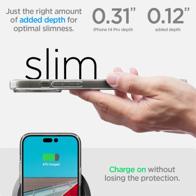 Etui SPIGEN iPhone 14 Pro Ultra Hybrid Crystal Clear Case
