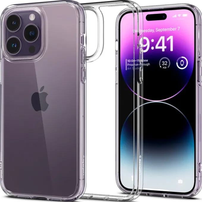 Etui SPIGEN iPhone 14 Pro Ultra Hybrid Crystal Clear Case
