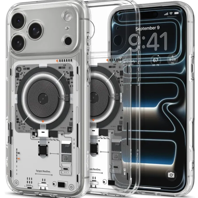 ETUI SPIGEN IPHONE 17 PRO ULTRA HYBRID MAG MAGSAFE NEO ONE