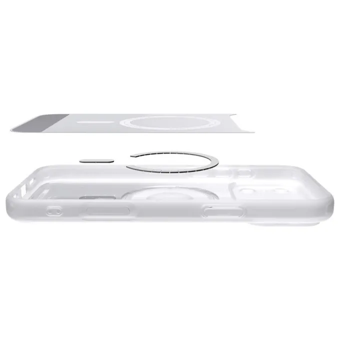 ETUI SPIGEN IPHONE 17 PRO ULTRA HYBRID MAG MAGSAFE CLASSIC SILVER