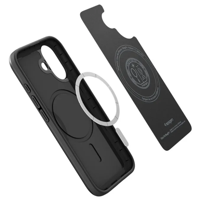 ETUI SPIGEN IPHONE 17 THIN FIT MAG MAGSAFE BLACK