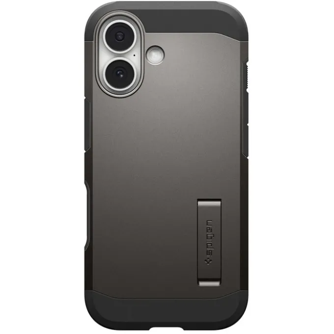 ETUI SPIGEN IPHONE 17 TOUGH ARMOR ”T” MAG MAGSAFE GUNMETAL
