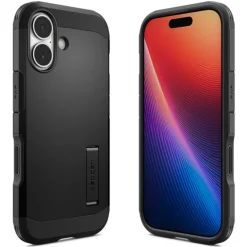 ETUI SPIGEN IPHONE 17 TOUGH ARMOR ”T” MAG MAGSAFE BLACK