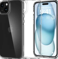 Etui SPIGEN iPhone 15 Ultra Hybrid Przezroczyste Crystal Clear Case