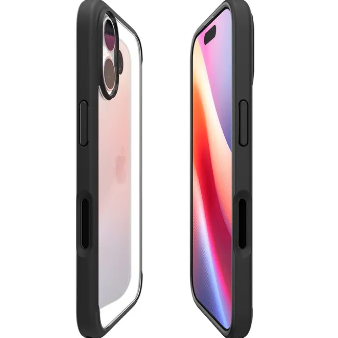 ETUI SPIGEN IPHONE 17 ULTRA HYBRID MATTE BLACK