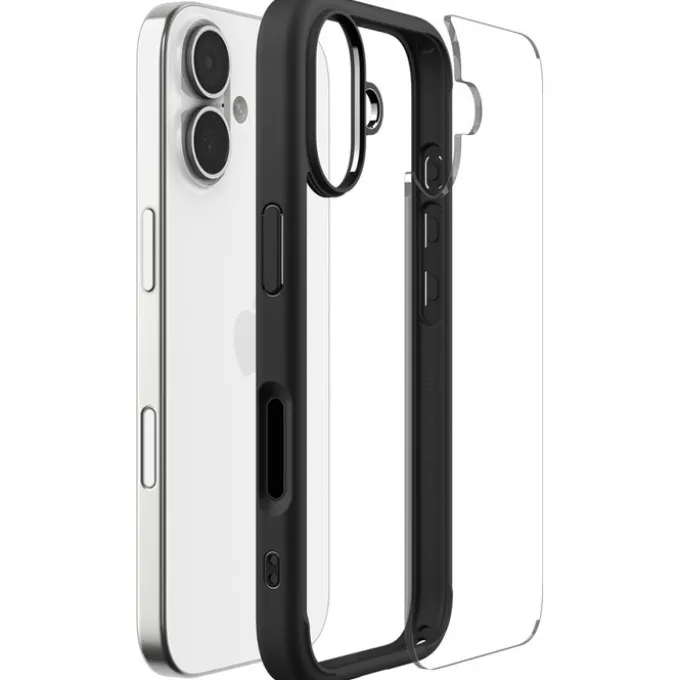 ETUI SPIGEN IPHONE 17 ULTRA HYBRID MATTE BLACK