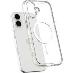 ETUI SPIGEN IPHONE 17 ULTRA HYBRID MAG MAGSAFE CLEAR/WHITE