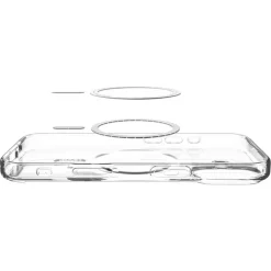 ETUI SPIGEN IPHONE 17 ULTRA HYBRID MAG MAGSAFE CLEAR/GRAPHITE