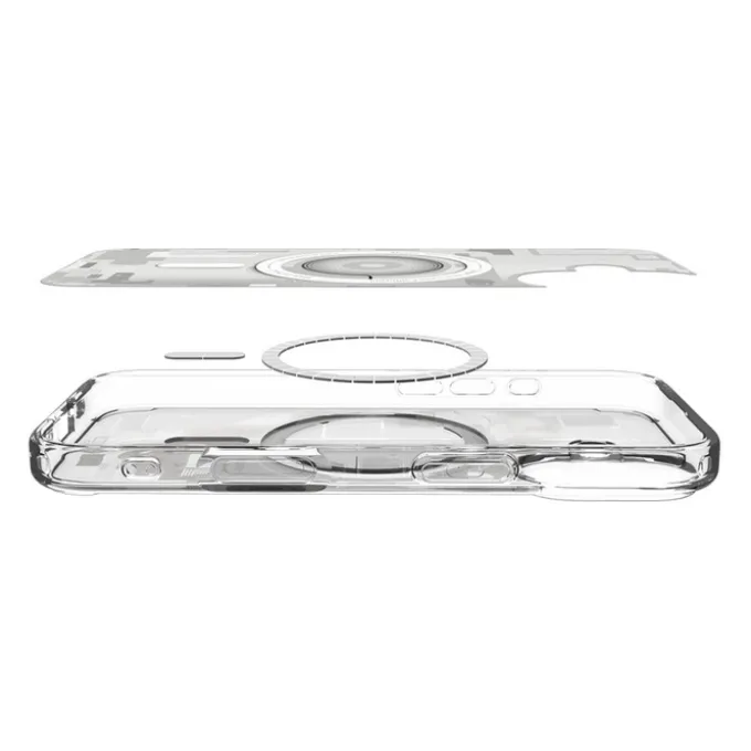 ETUI SPIGEN IPHONE 17 ULTRA HYBRID MAG MAGSAFE ZERO ONE WHITE