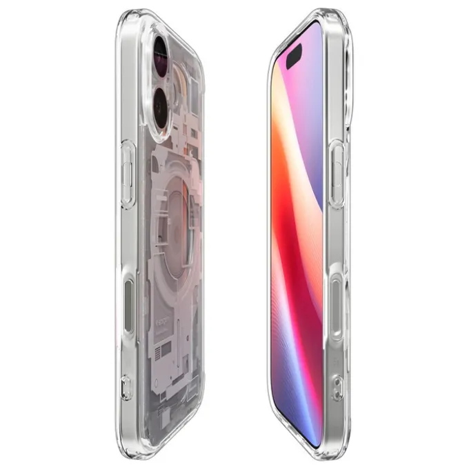 ETUI SPIGEN IPHONE 17 ULTRA HYBRID MAG MAGSAFE ZERO ONE WHITE