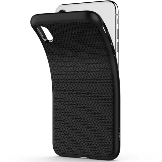 Etui SPIGEN iPhone XR Liquid Air Czarne Case