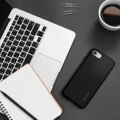 Etui SPIGEN Liquid Air Apple iPhone SE 2022 2020 7 8 Black Czarne Case