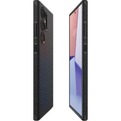 Etui Spigen Liquid Air Galaxy S23 Ultra Matte Black Case