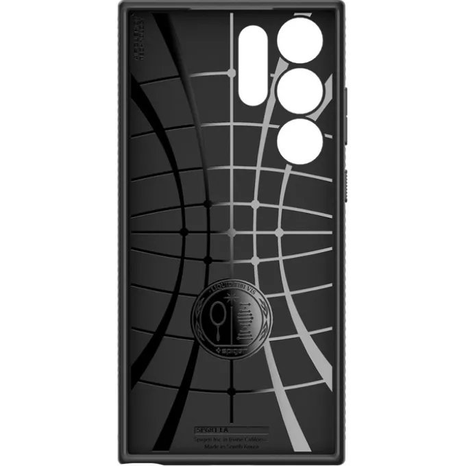 Etui Spigen Liquid Air Galaxy S23 Ultra Matte Black Case