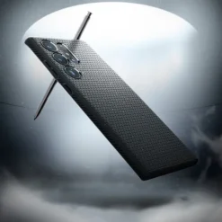 Etui Spigen Liquid Air Galaxy S23 Ultra Matte Black Case