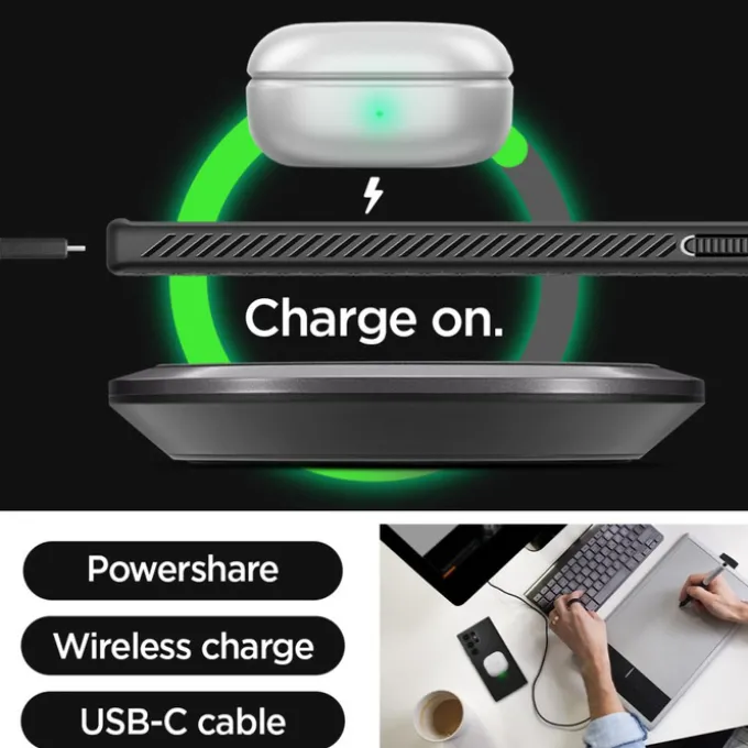 Etui Spigen Liquid Air Galaxy S23 Ultra Matte Black Case