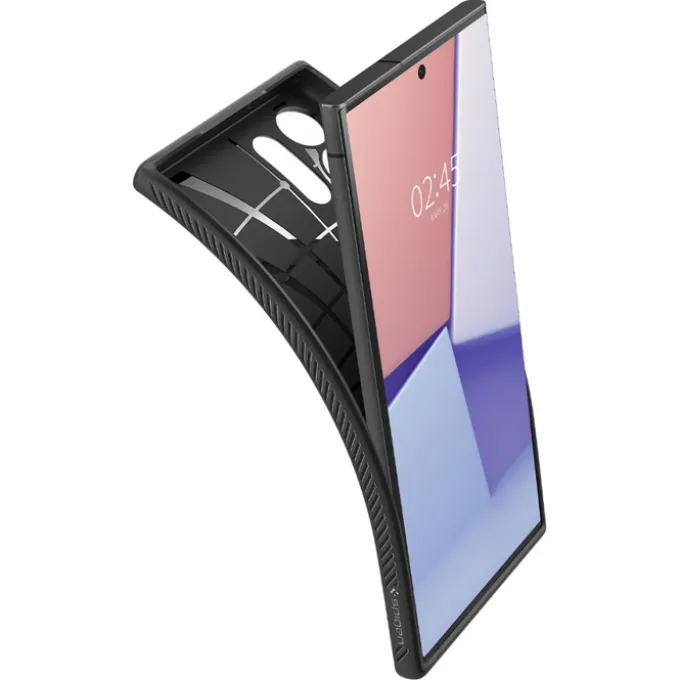 Etui Spigen Liquid Air Galaxy S23 Ultra Matte Black Case