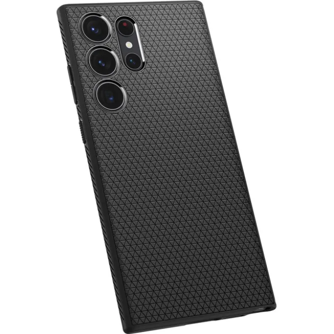 Etui Spigen Liquid Air Galaxy S23 Ultra Matte Black Case