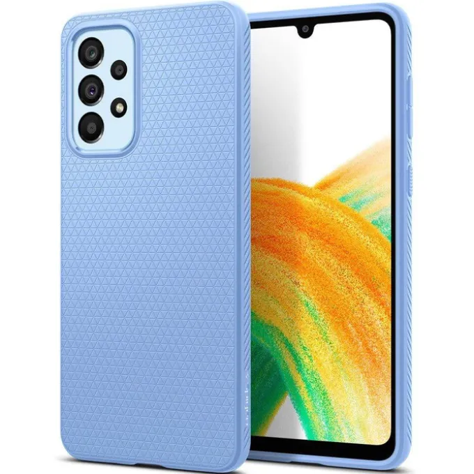Etui Spigen Liquid Air Galaxy A33 5G Etui Cream Blue