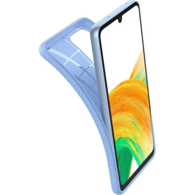 Etui Spigen Liquid Air Galaxy A33 5G Etui Cream Blue