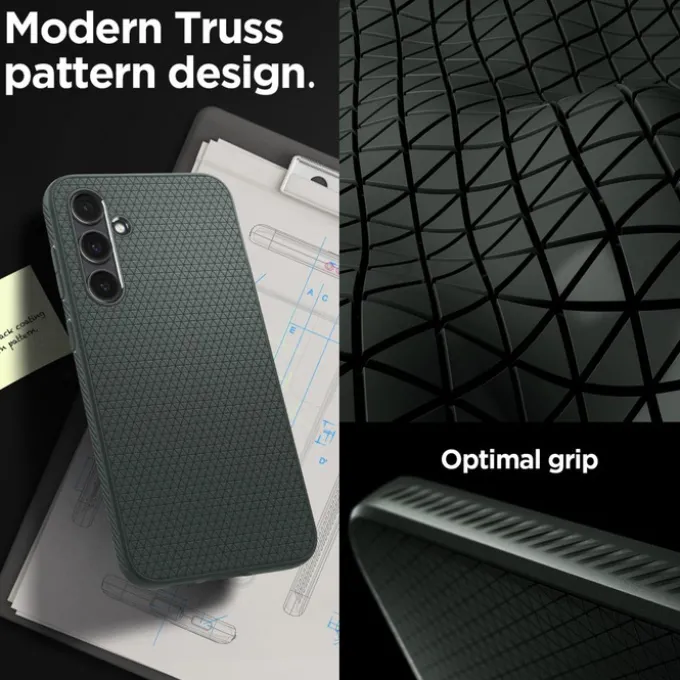 Etui Spigen Liquid Air Galaxy S23 FE Matte Black Case