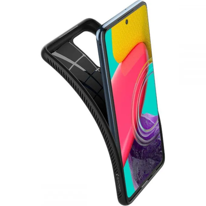 Etui SPIGEN LIQUID AIR GALAXY M53 5G MATTE BLACK