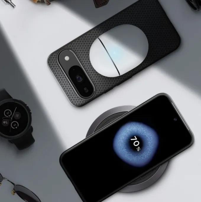 Etui SPIGEN LIQUID AIR GOOGLE PIXEL 9 / 9 PRO MATTE BLACK