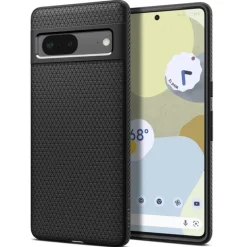 ETUI SPIGEN LIQUID AIR GOOGLE PIXEL 7 ETUI MATTE BLACK
