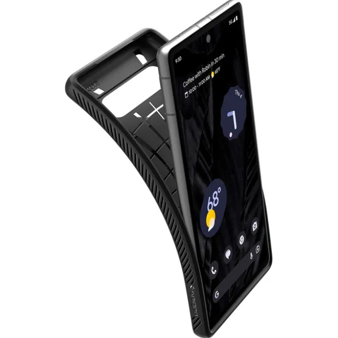 Etui Spigen Liquid Air Google Pixel 7A Matte Black Case
