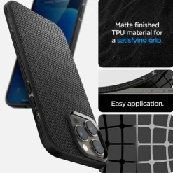 Etui Spigen Liquid Air iPhone 14 Pro Max Matte Black