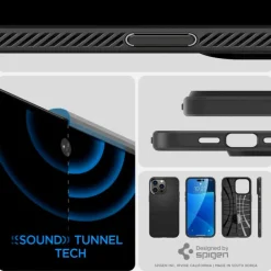 Etui Spigen Liquid Air iPhone 14 Pro Max Matte Black