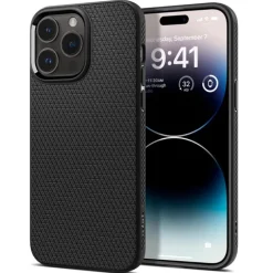 Etui Spigen Liquid Air iPhone 14 Pro Max Matte Black