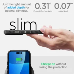 Etui Spigen Liquid Air iPhone 14 Pro Max Matte Black
