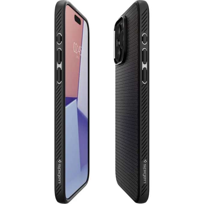 Etui Spigen Liquid Air iPhone 15 Pro Max Matte Black