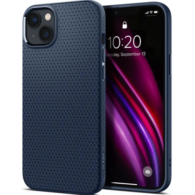 Etui Spigen Liquid Air iPhone 14 Plus Navy Blue