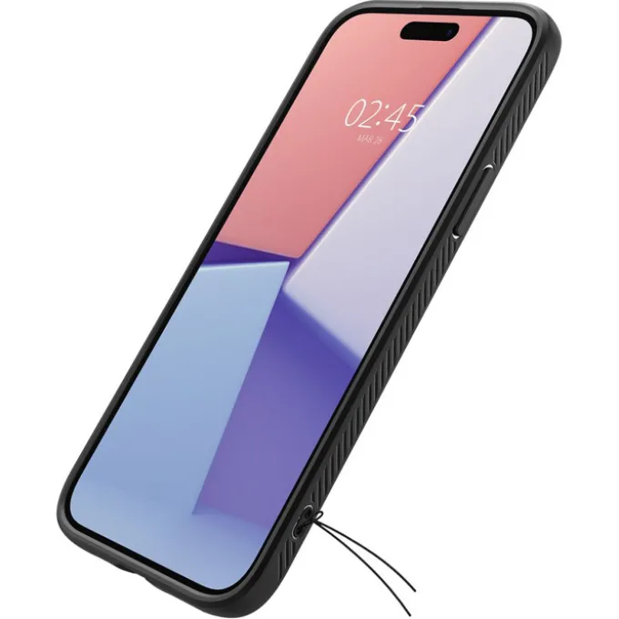 Etui Spigen Liquid Air iPhone 15 Plus Matte Black Case