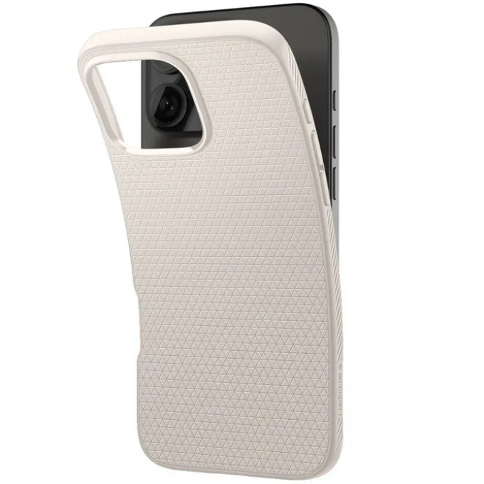 ETUI SPIGEN LIQUID AIR IPHONE 16 PRO MAX NATURAL TITANIUM
