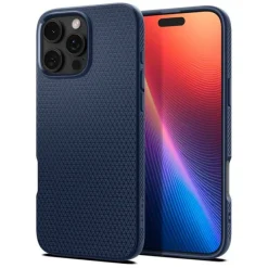 ETUI SPIGEN LIQUID AIR IPHONE 16 PRO MAX NAVY BLUE