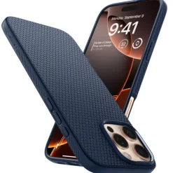 ETUI SPIGEN LIQUID AIR IPHONE 16 PRO MAX NAVY BLUE