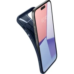 Etui Spigen Liquid Air iPhone 15 Navy Blue Case