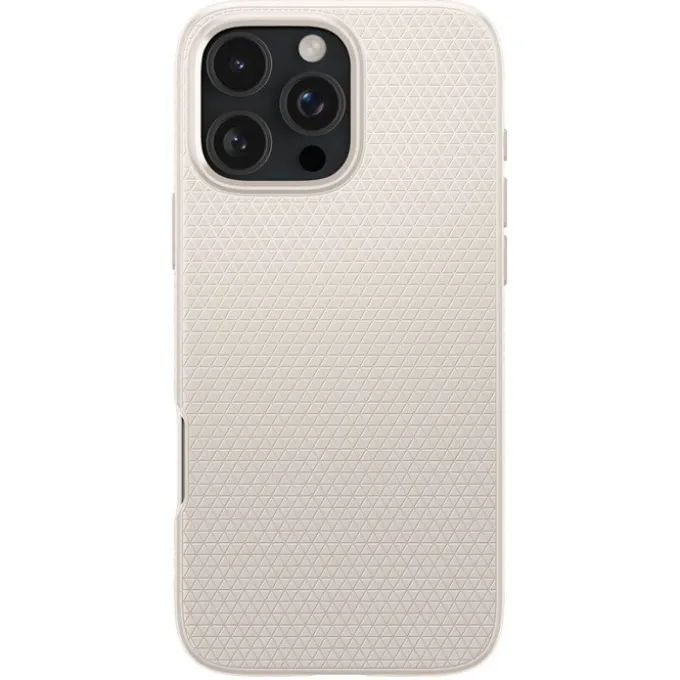 ETUI SPIGEN LIQUID AIR IPHONE 16 PRO NATURAL TITANIUM