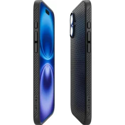 Etui SPIGEN LIQUID AIR IPHONE 16 PLUS MATTE BLACK