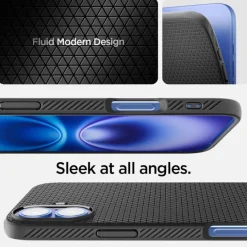 Etui SPIGEN LIQUID AIR IPHONE 16 PLUS MATTE BLACK