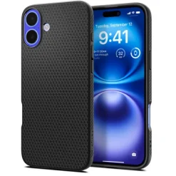 Etui SPIGEN LIQUID AIR IPHONE 16 PLUS MATTE BLACK