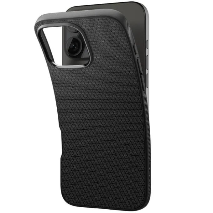 ETUI SPIGEN LIQUID AIR IPHONE 16 PRO MATTE BLACK