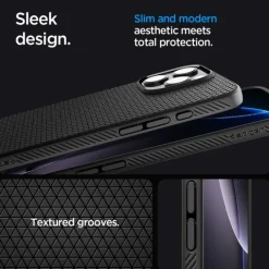 ETUI SPIGEN LIQUID AIR IPHONE 16 PRO MATTE BLACK