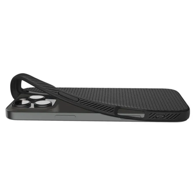 ETUI SPIGEN LIQUID AIR IPHONE 16 PRO MATTE BLACK