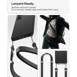 ETUI SPIGEN LIQUID AIR MAG SAMSUNG GALAXY S26+ PLUS MAGSAFE MATTE BLACK